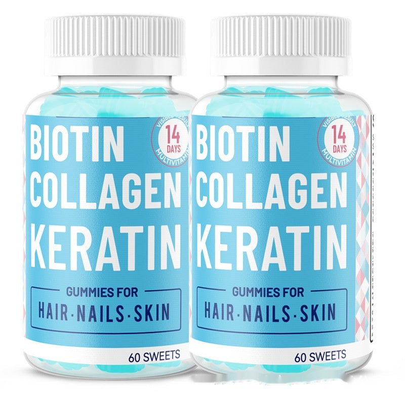 Biotin Collagen Skin & Nail Soft Candy Supplement