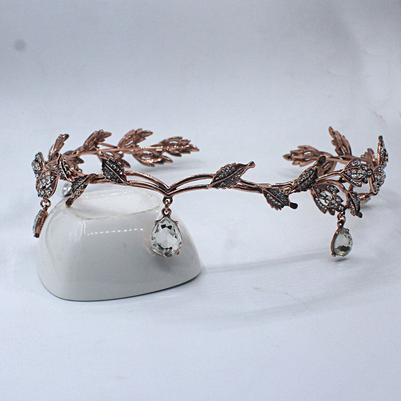 Vintage Diamond Rhinestone Wedding Headdress