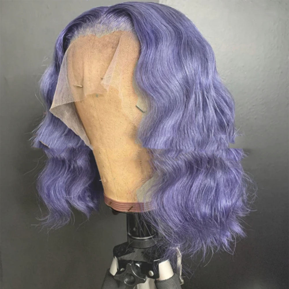 Fashion Short Curly Lace Front Wig for Women - Multi-Color Synthetic Hairpiece