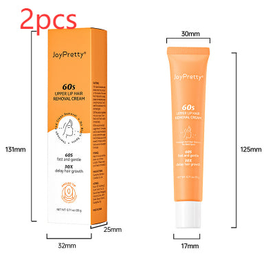 Men and Women Lip Hair Removal Cream - Gentle Facial Depilatory 20g
