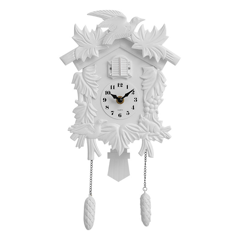 High-End Wall Clock with Chiming Function - Multiple Styles Available