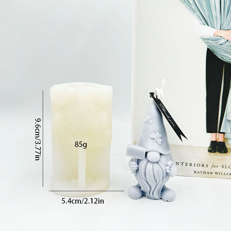 Easter Egg Candle Silicone Mold for Crafts and Decor - Dwarf & Clover Variants