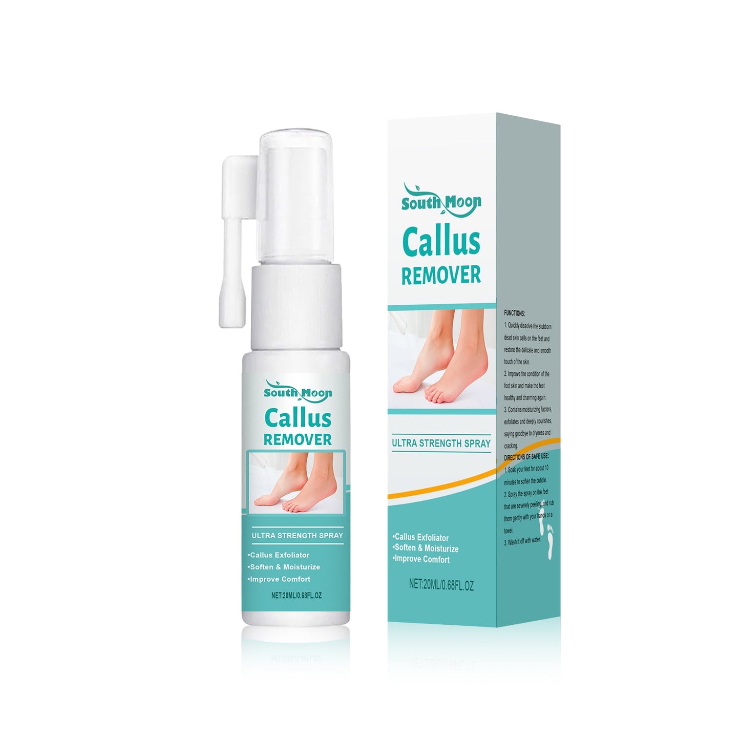 Foot Exfoliating Spray 20ml - Skin Refresh & Callus Removal