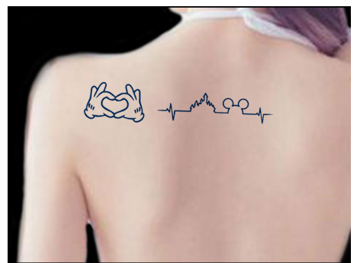 Waterproof Semi-Permanent Tattoo Stickers for Body Art - Assorted Styles