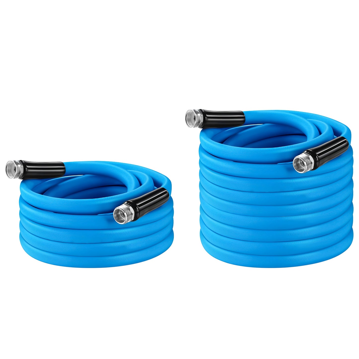 Heavy Duty Flexible Garden Hose - Kink-Free, Leak-Resistant, 3-Layer PVC