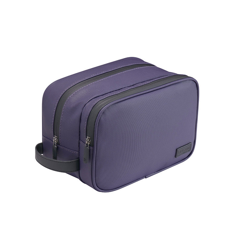 Large Capacity Double-Layer Cosmetic Bag - Multi-Purpose Travel & Storage