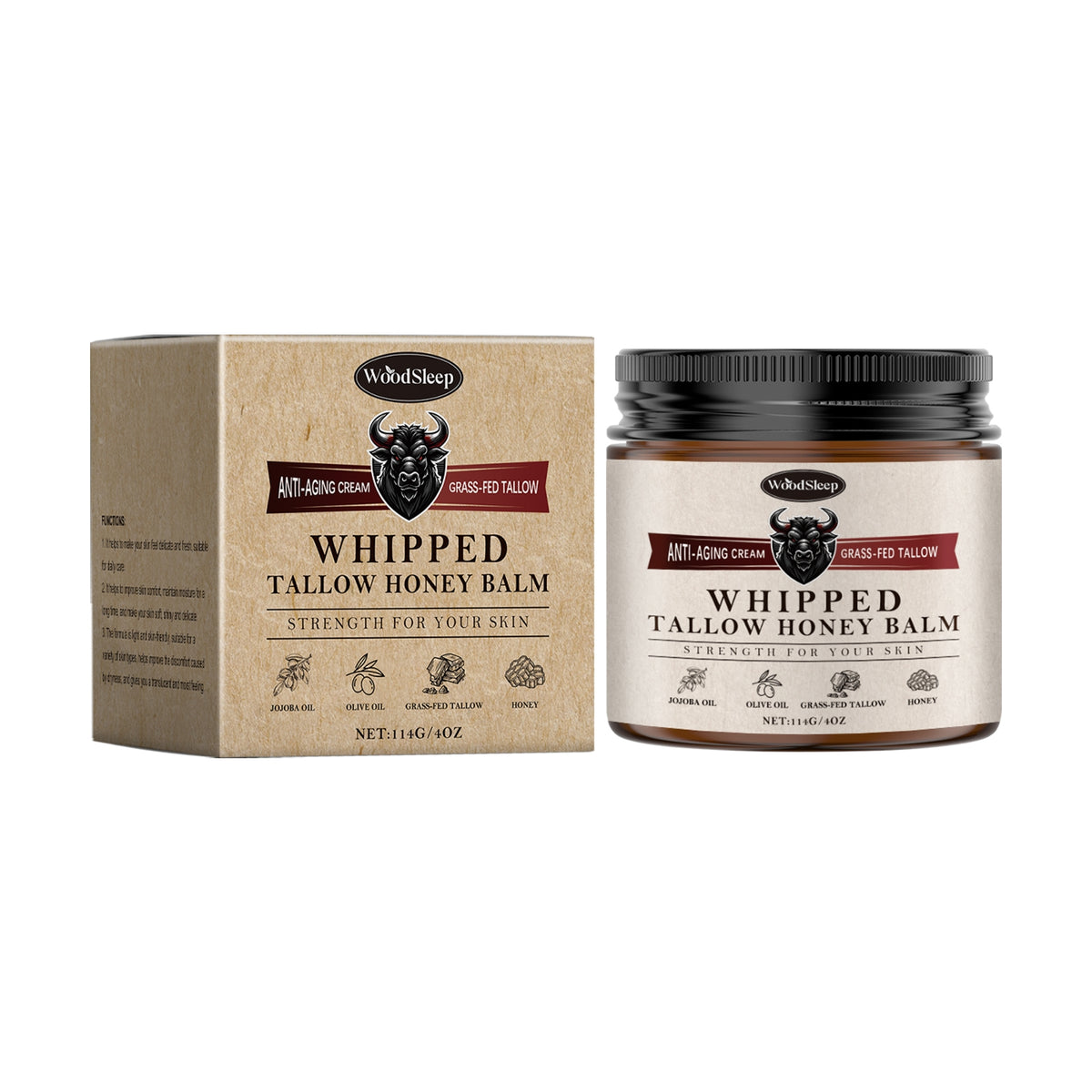 Whipped Tallow Honey Balm