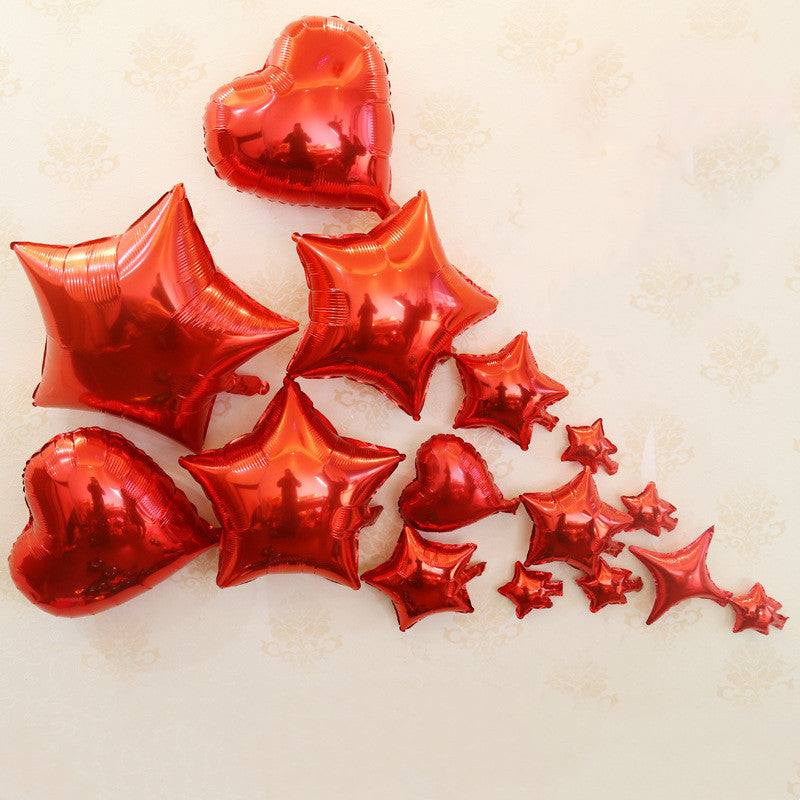 Decorative Aluminum Film Balloon Set for Events and Celebrations