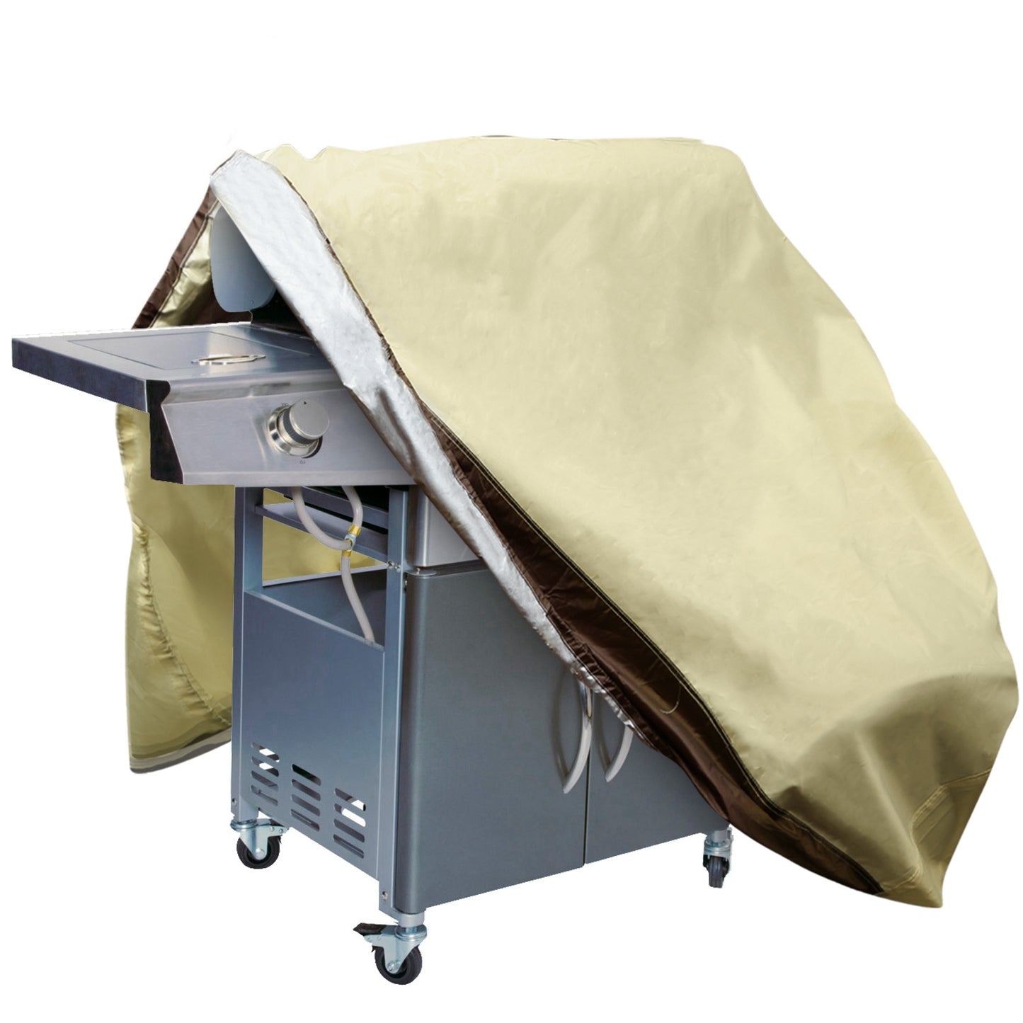 Waterproof BBQ Grill Cover - 210D Oxford Cloth, Weatherproof Protection