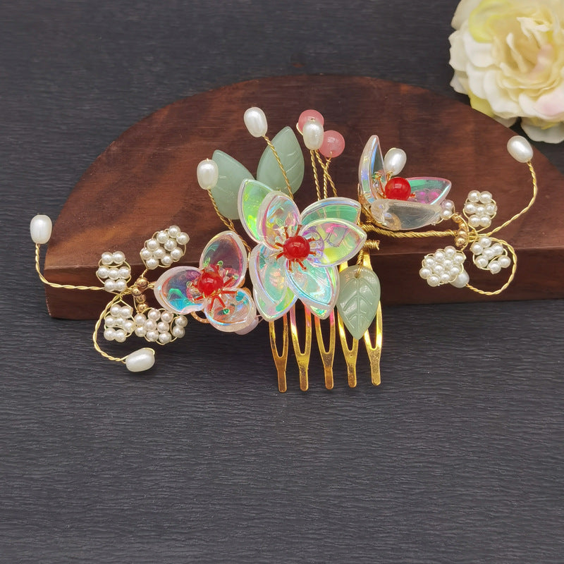 Ancient Style Han Costume Headdress Hair Accessories Set
