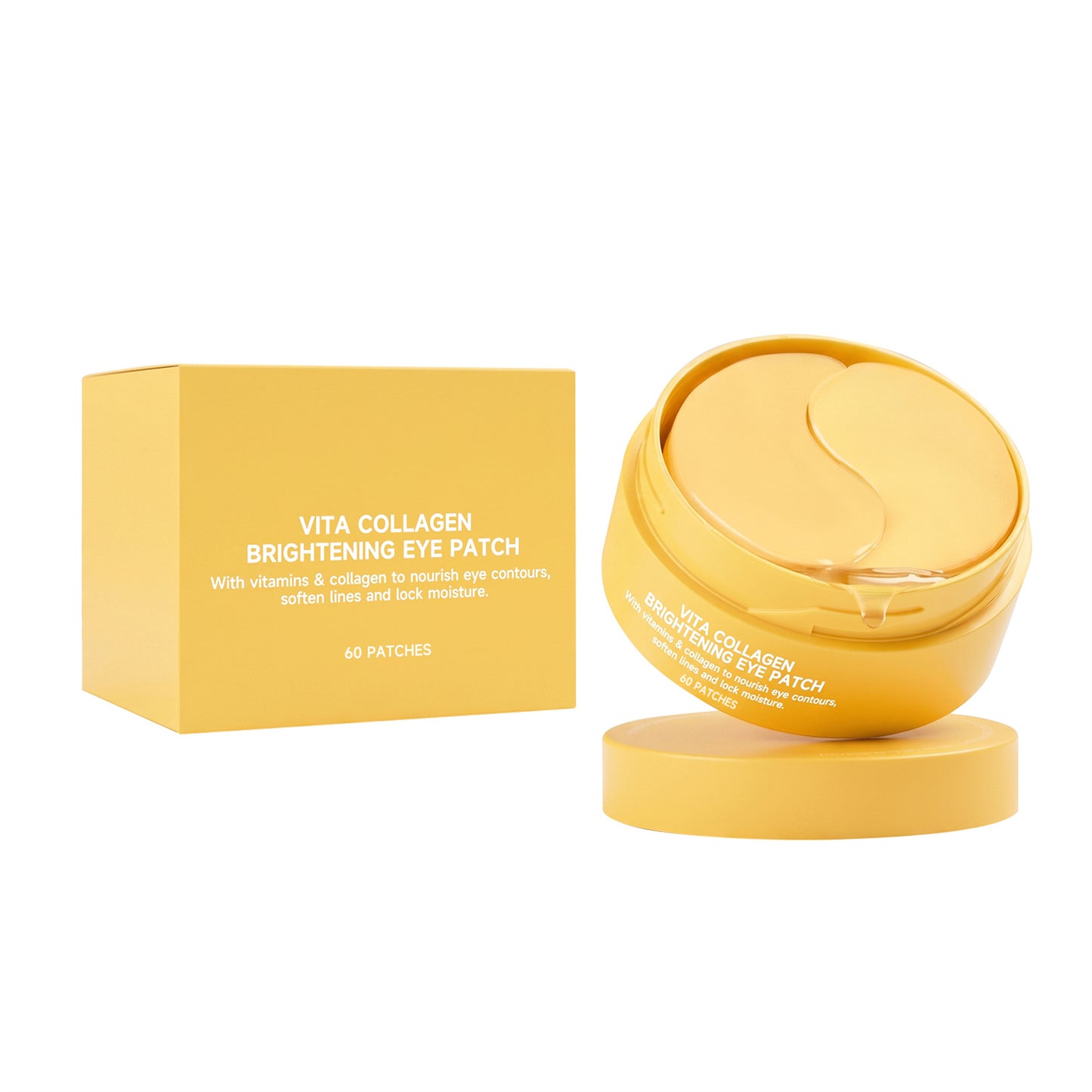 Collagen Brightening Eye Patch 60pcs - Skin Care & Under Eye Mask