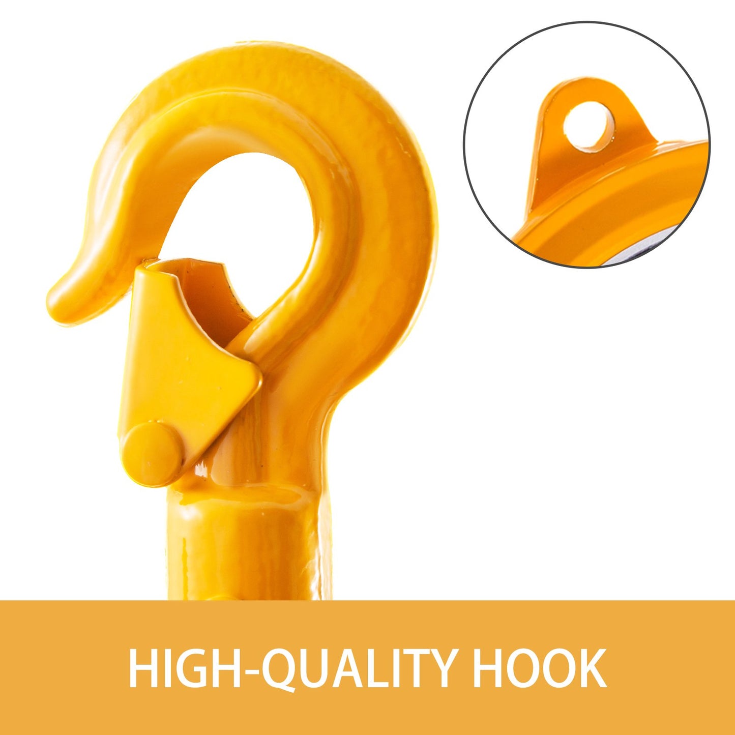 Retractable Tool Balancer 20-33lbs Heavy Duty Wire Rope Hook Holder - Yellow