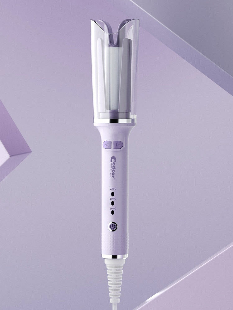 Fully Automatic Spiral Hair Curler - Electric Rotating Curling Iron