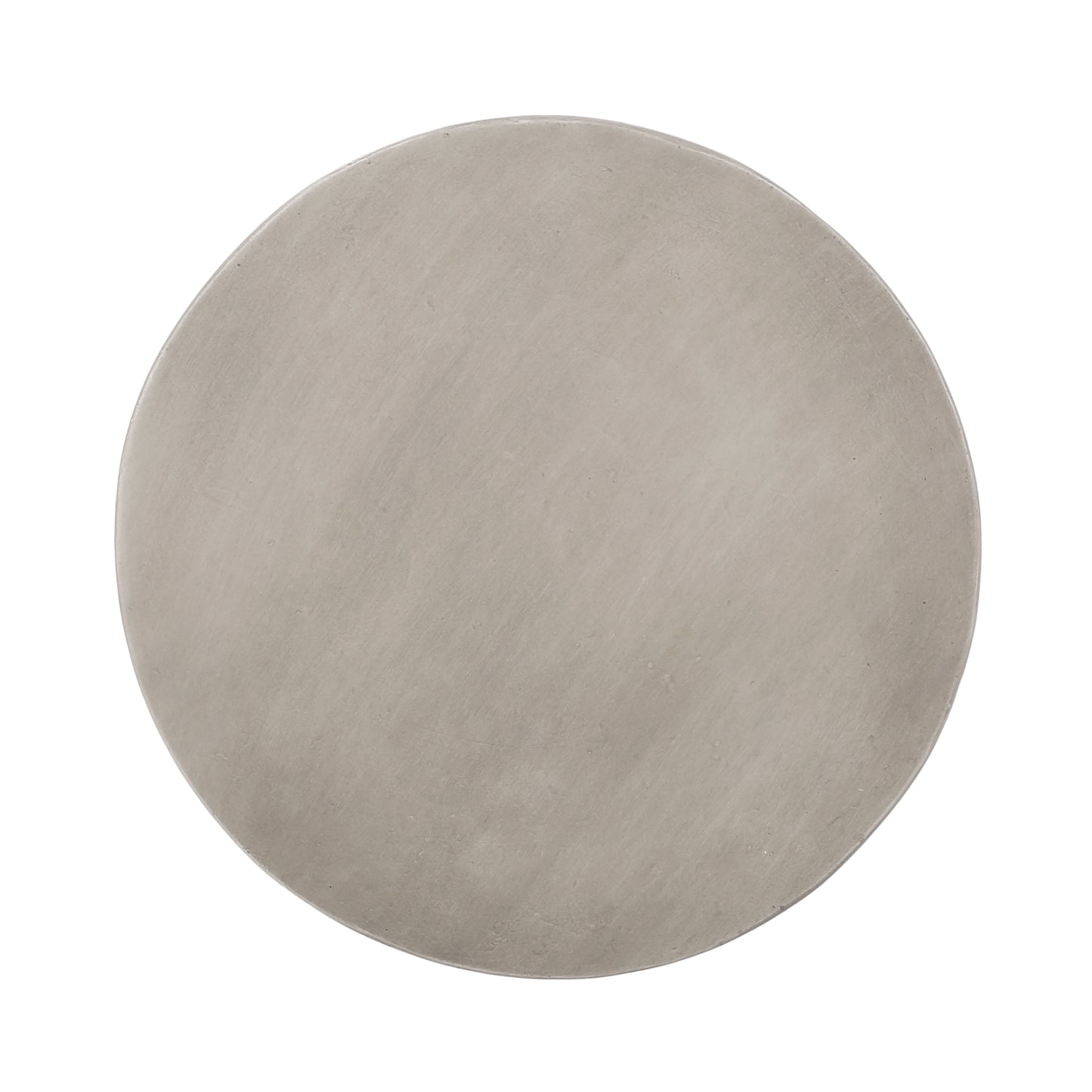 Lightweight Concrete Outdoor End Table - Light Grey