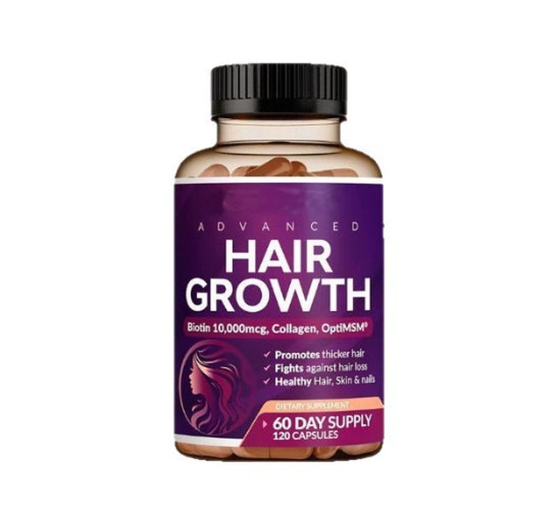 Collagen Biotin Hair Nourishing Capsules - 60 Count