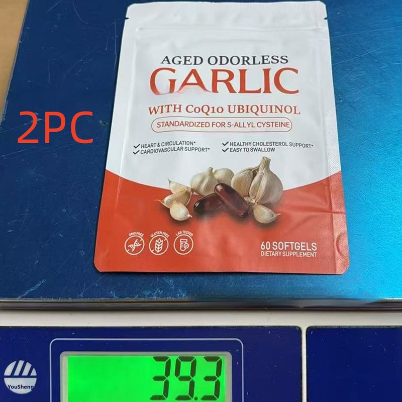 Aged Odorless Garlic Capsules - 60 Count