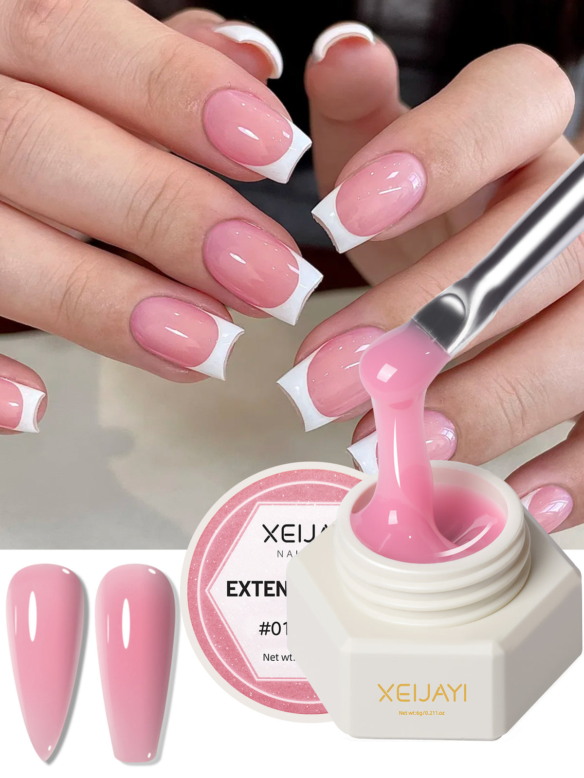 Canned Nail Extension Gel Solid Sculpting Nail Art Kit - Multiple Specifications