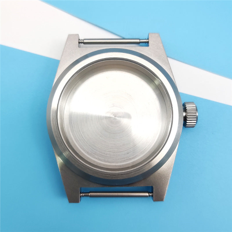 Stainless Steel Sapphire Watch Case Replacement 38MM for Seiko NH35A/NH36A