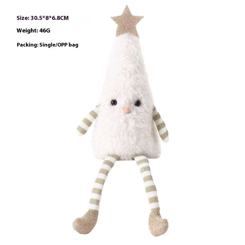 Christmas Plush Doll Ornaments - Festive Holiday Decorations for Home & Garden