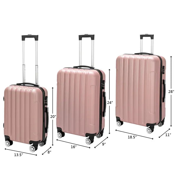 3-in-1 Multifunctional Large Capacity Traveling Storage Suitcase