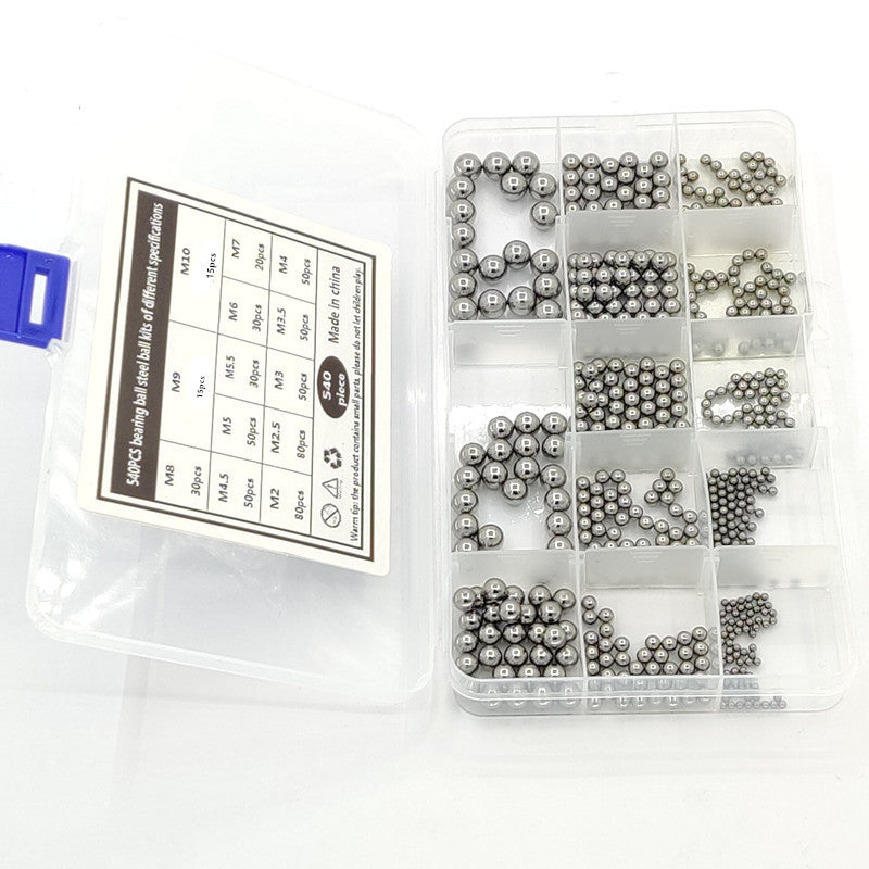 High-Strength Steel Ball Set for Bearings & Mechanical Use - Mirror Polished