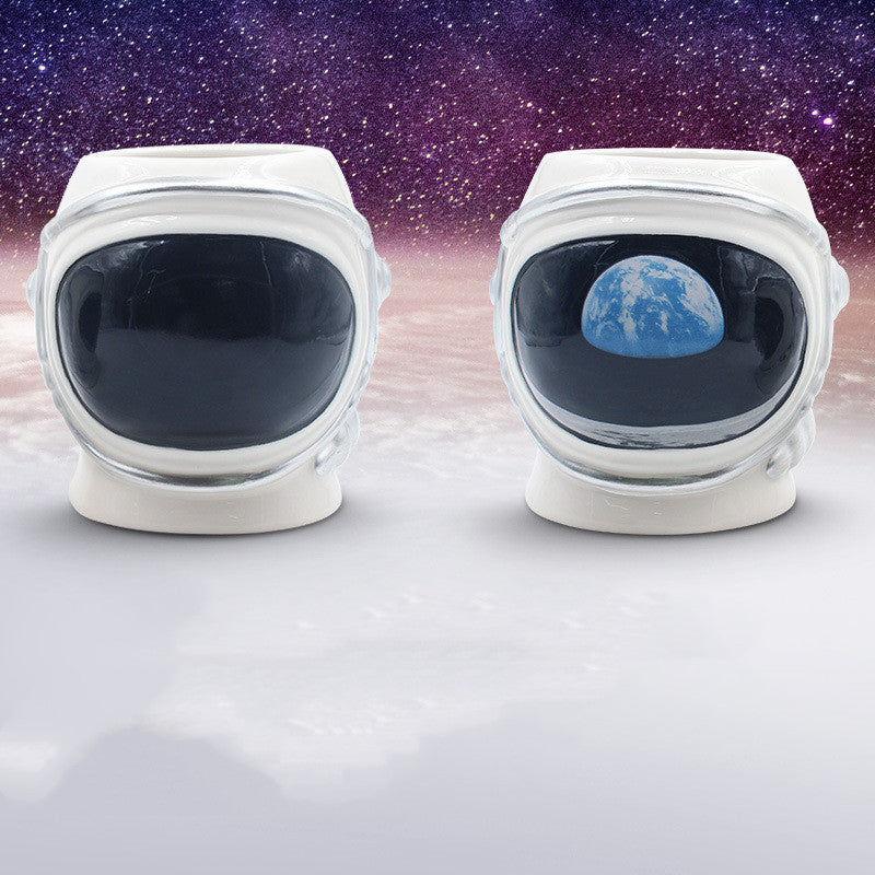 Color Changing Mug with Space Temperature Sensor - White, 600ml