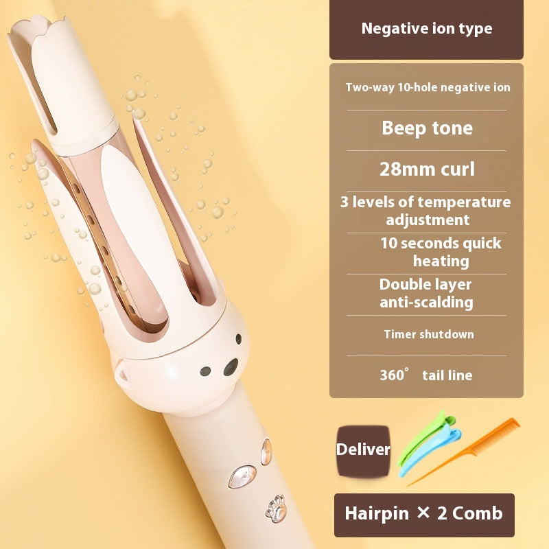 Anion Negative Ion Automatic Hair Curler for Effortless Curls