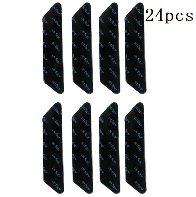 Non-Slip Carpet Adhesive Tape 8-Pack - Reusable Floor Mat Sticker for Home & Bathroom