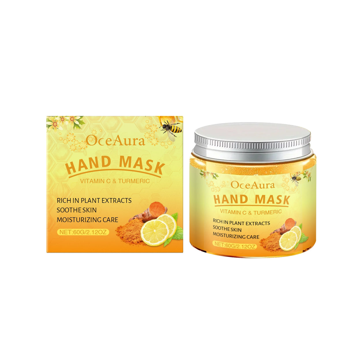 Vitamin C Turmeric Peel-Off Face Mask for Skin Brightening - 60g