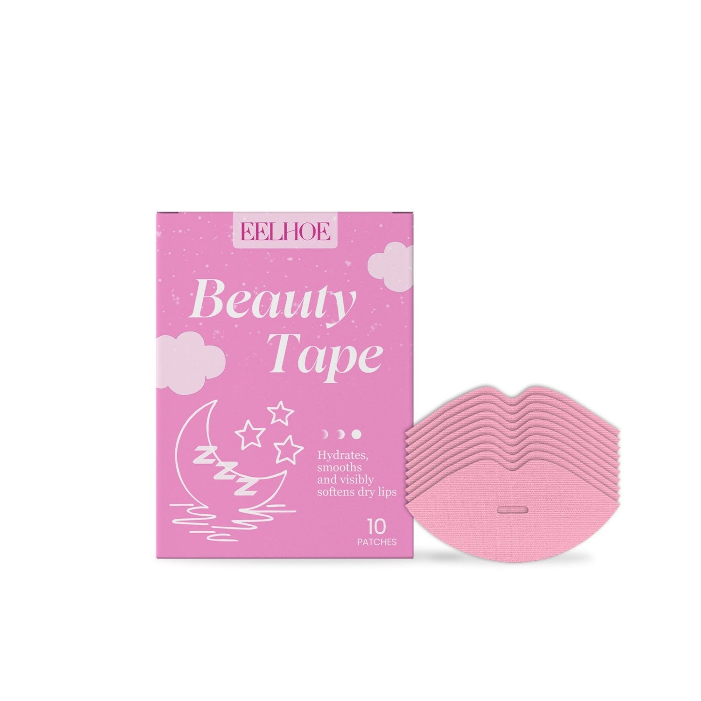 Moisturizing Lip Care Patches - Hydrating Lip Treatment Set, 10 Patches