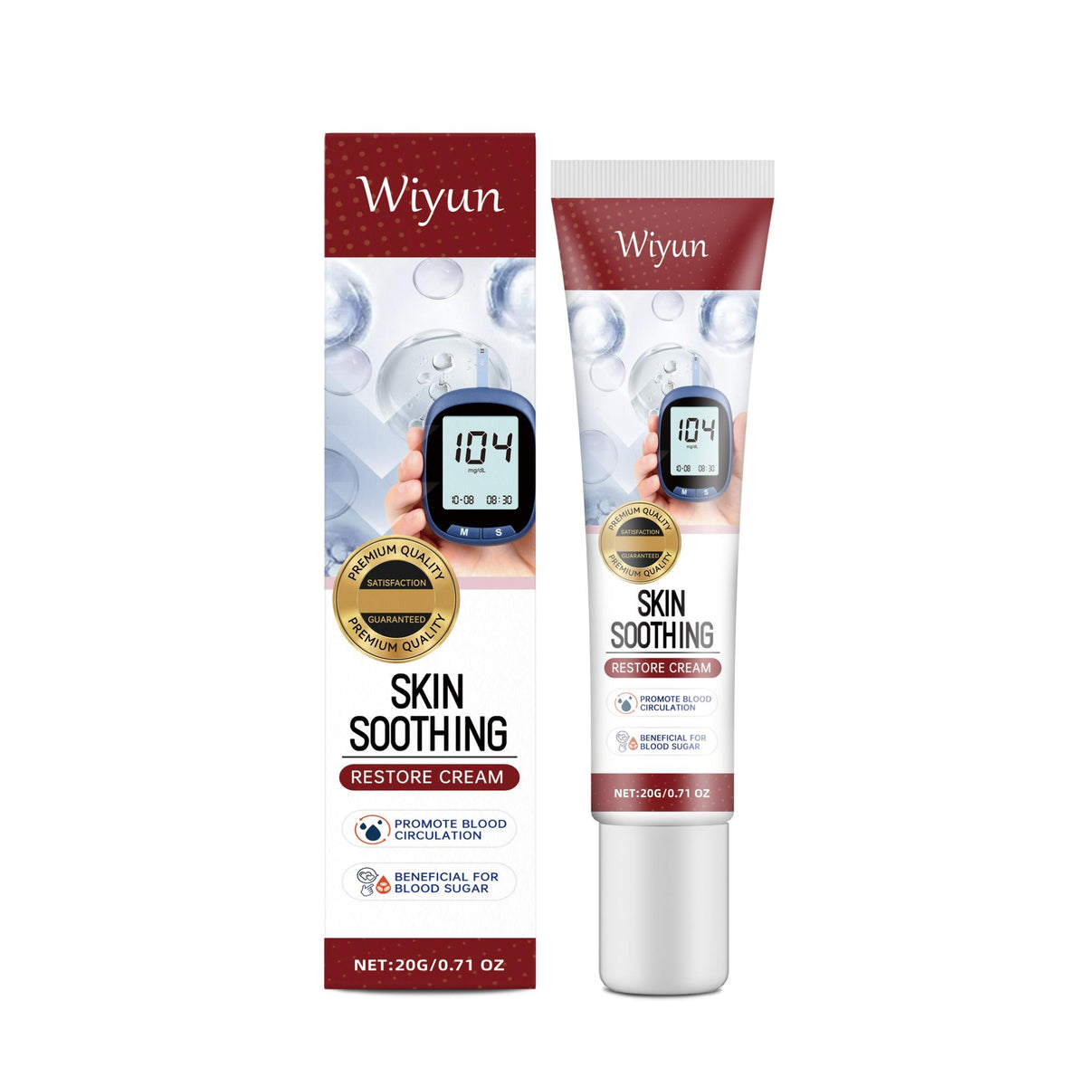 Skin Soothing Repair Cream 20g - Gentle Body Care for Sensitive Skin