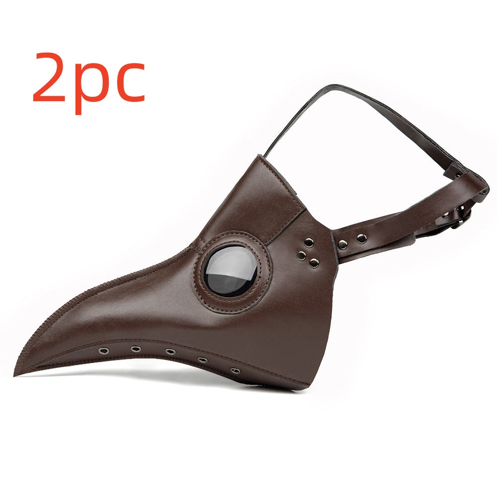 Halloween Plague Doctor Mask Party Masks Unisex Cosplay Costume Accessory