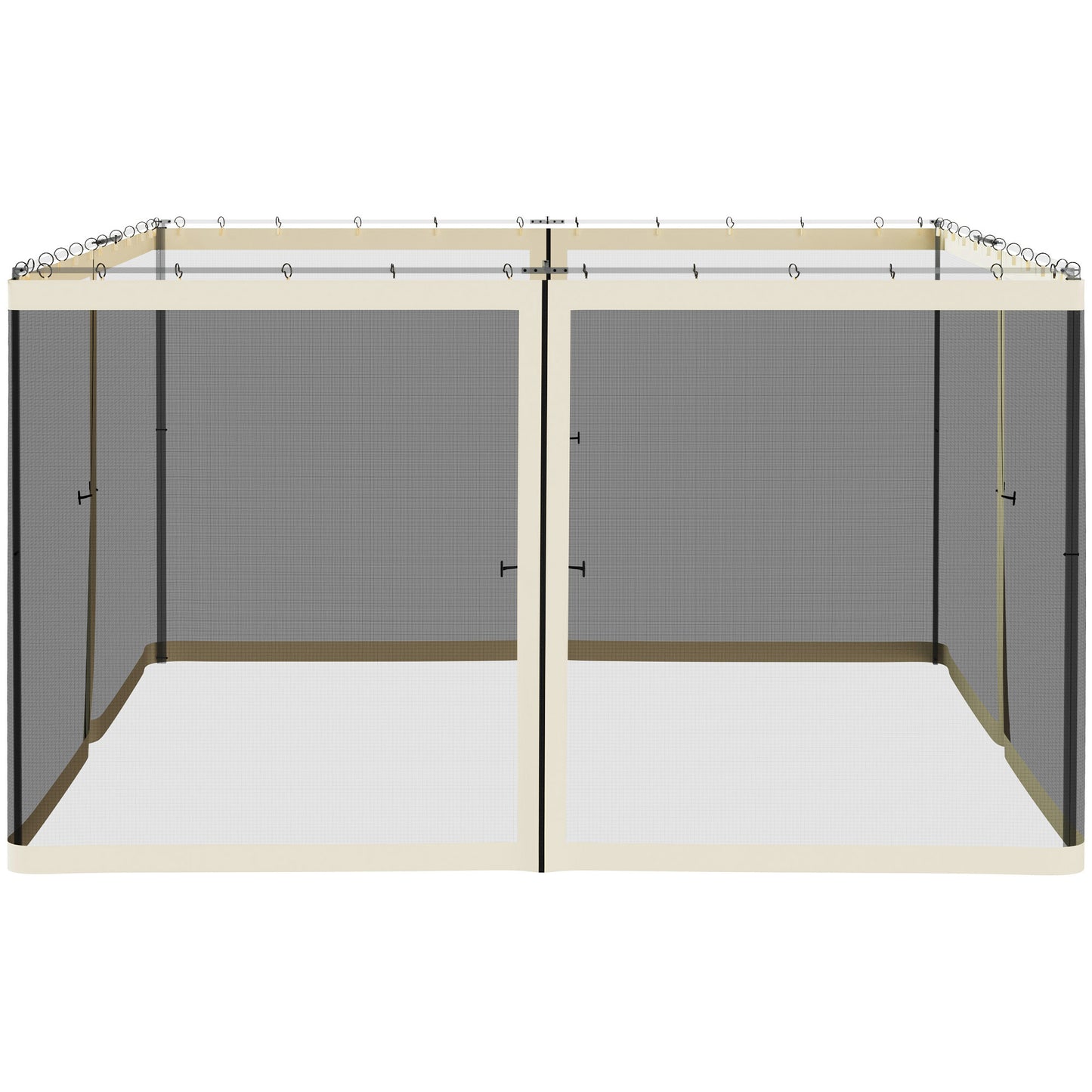 Replacement Mesh Netting for 12x12 Gazebos & Canopy Tents - Cream