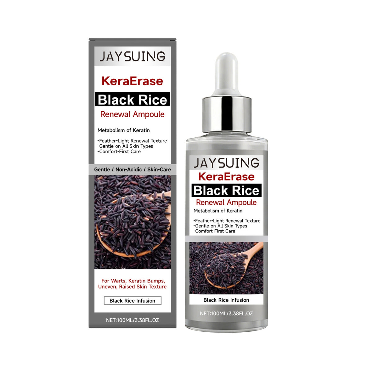 Black Rice Rejuvenating Liquid 100ml - Skin Care Serum for Face