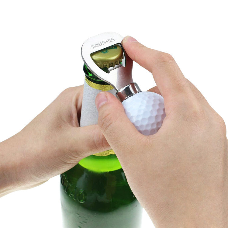 Stainless Steel Beer Opener with Souvenir Design - Multiple Colors