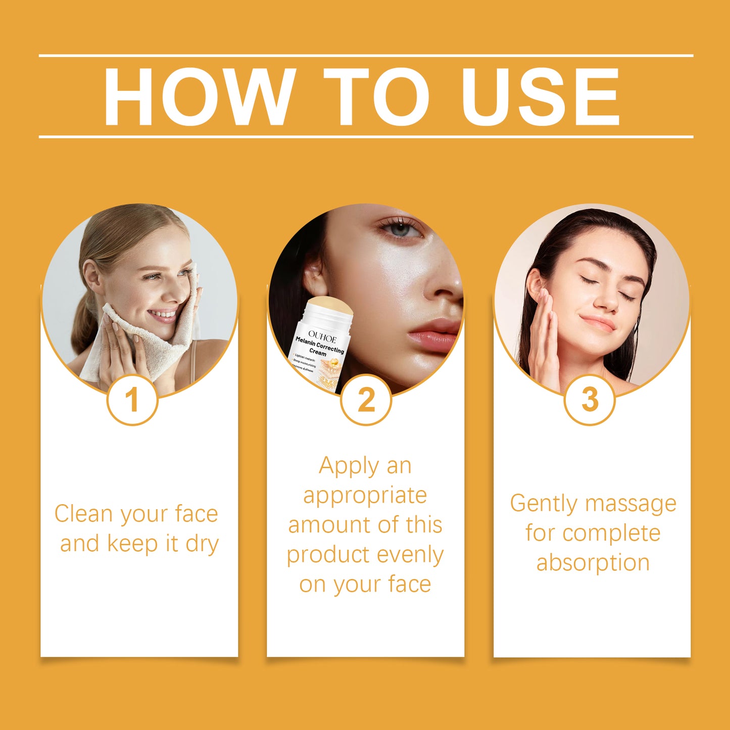 Retinol & Vitamin C Facial Repair Stick - Brightening & Hydrating Moisturizer