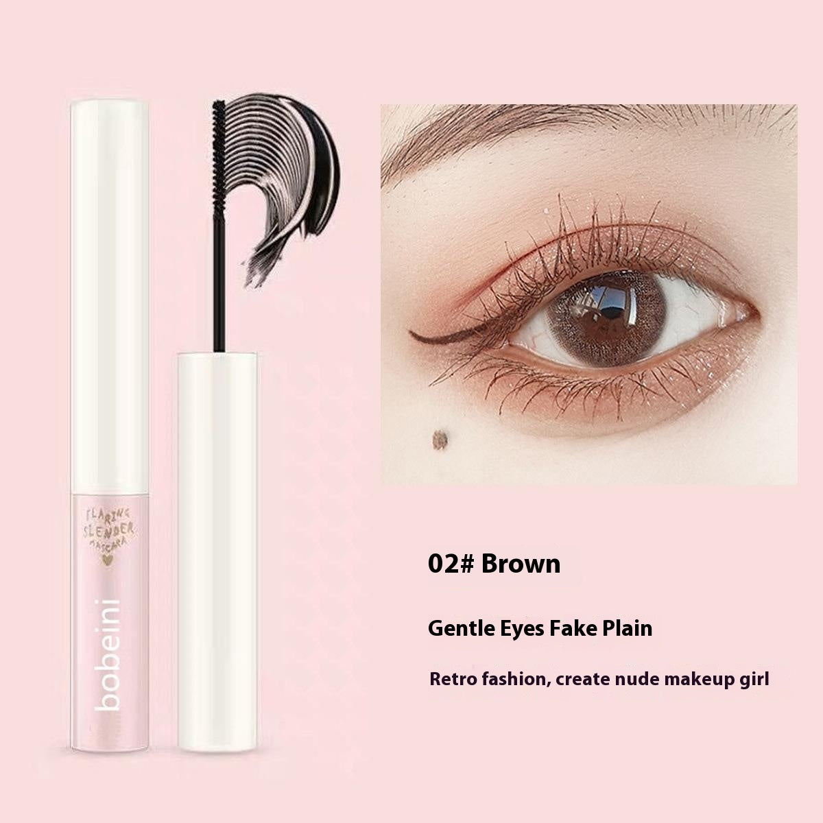 Waterproof Curling Mascara Long-Lasting Thick & Not Easy to Smudge