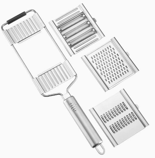 Multi-Function Vegetable Chopper with Stainless Steel Shredding Device - Kitchen Helper