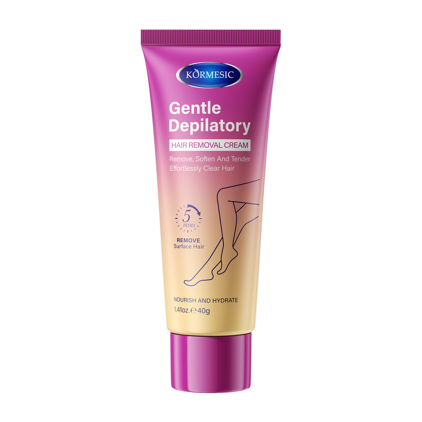 Gentle Care Hair Removal Cream 40g - Body Hair Removal for Sensitive Skin