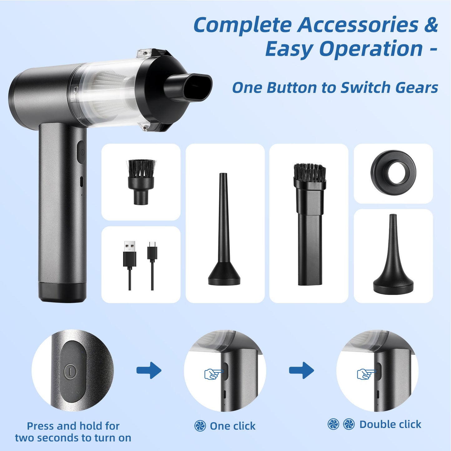 Car Brushless Vacuum Cleaner