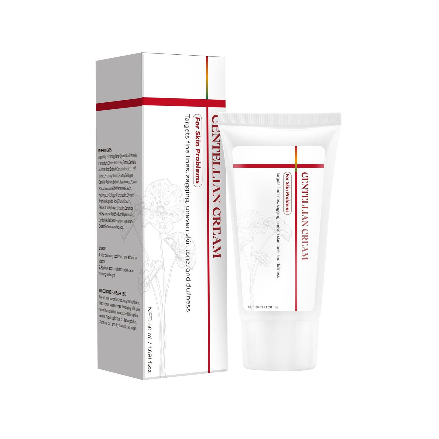 Reverse Time Cream 50ml Facial Moisturizer for Skin Rejuvenation