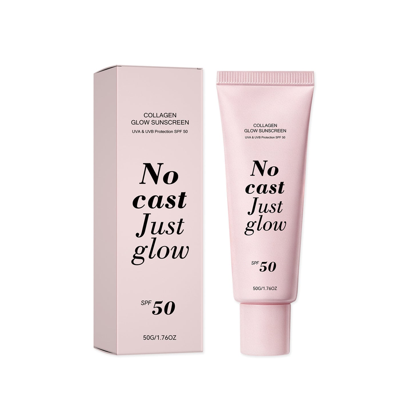 Collagen Sunscreen SPF 50g Hydrating Sun Protection for Face & Skin
