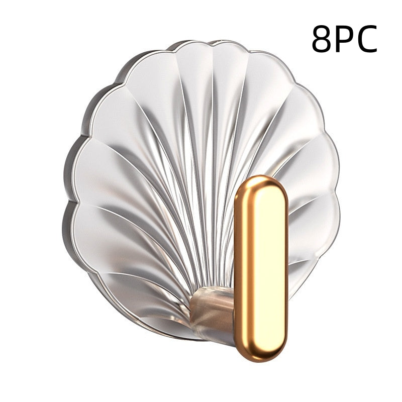 Heavy Duty Adhesive Hook - Seamless Load-Bearing Wall Mount for Bathroom & Home Storage