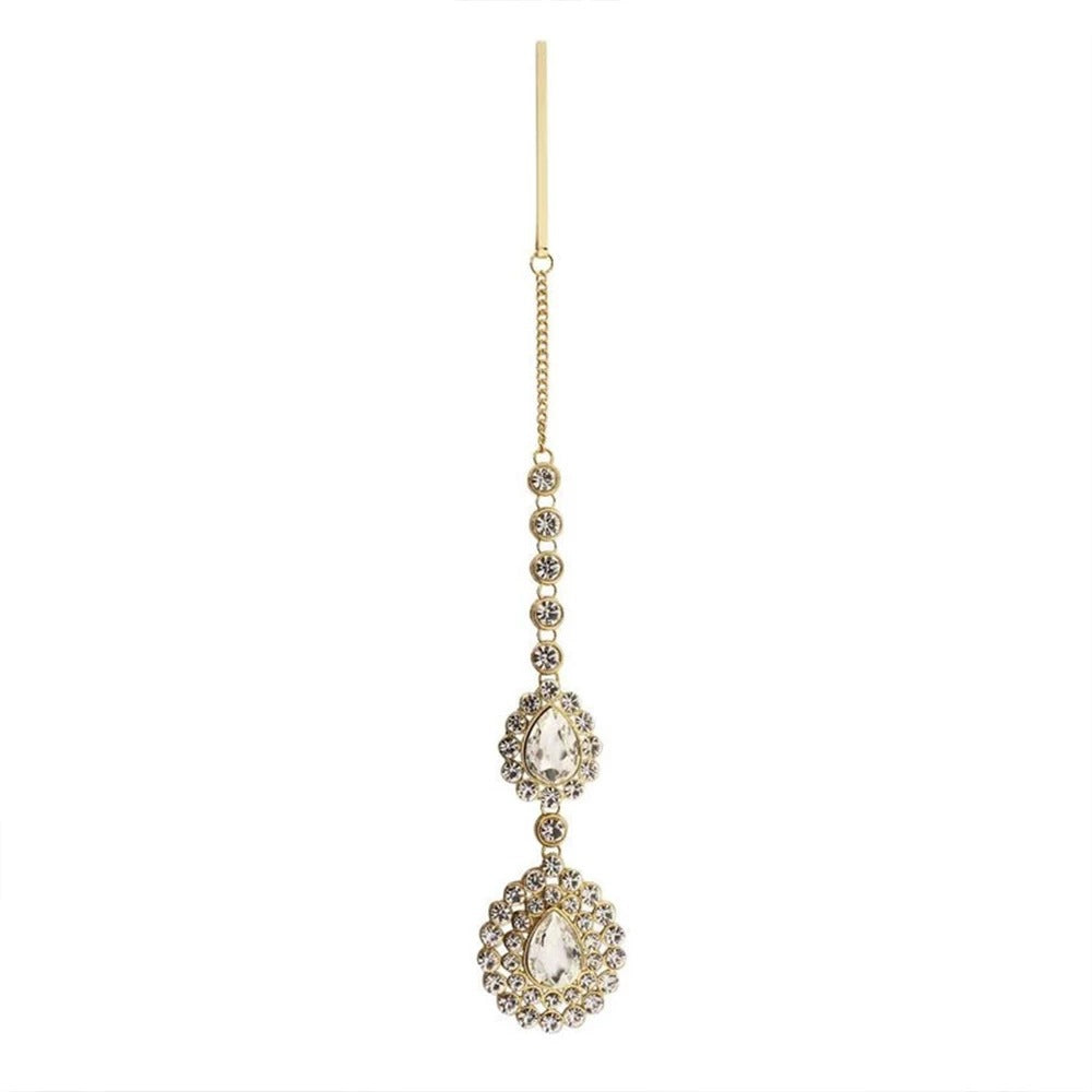 Simple Stylish Water Drop Forehead Chain Headdress Hair Band - Women’s Hair Accessory