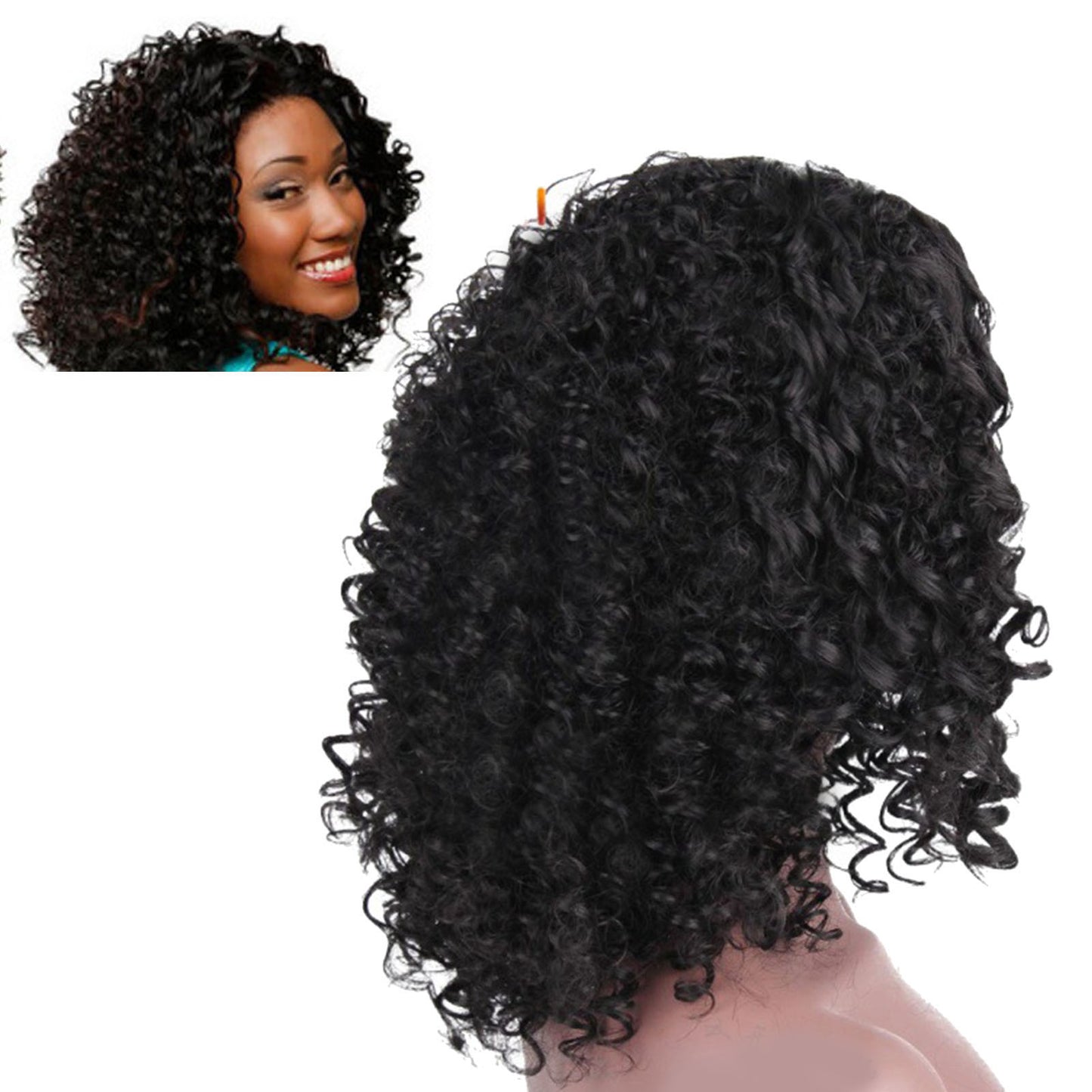 Short Synthetic Hair Wig - Natural Look Daily Wear
