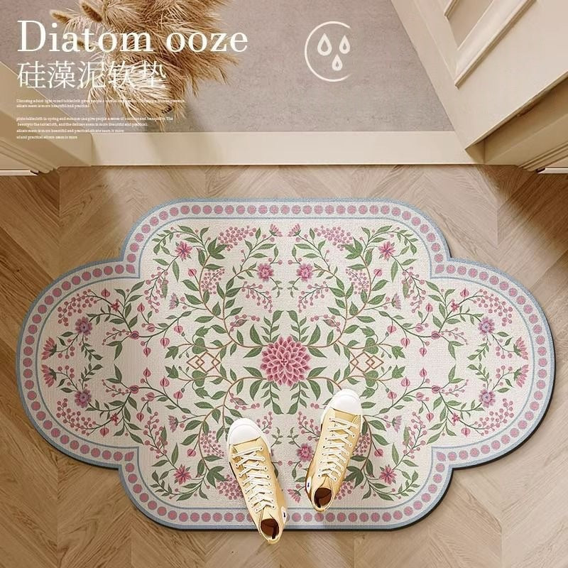 Water-Absorbent Non-Slip Quick-Drying Bath Mat - Multiple Sizes & Styles