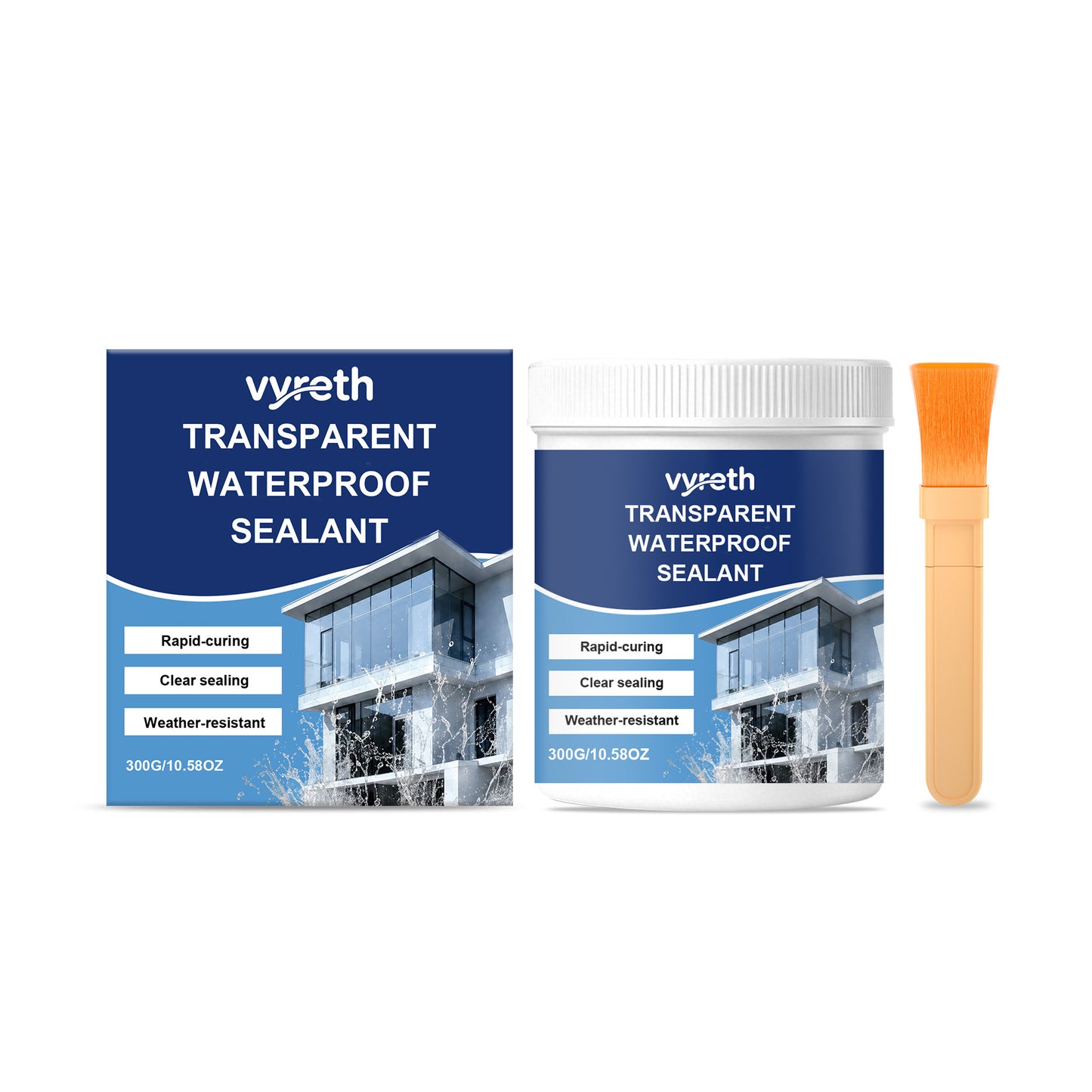 Waterproof Sealant 300G - Clear Home & Garden Repair Solution