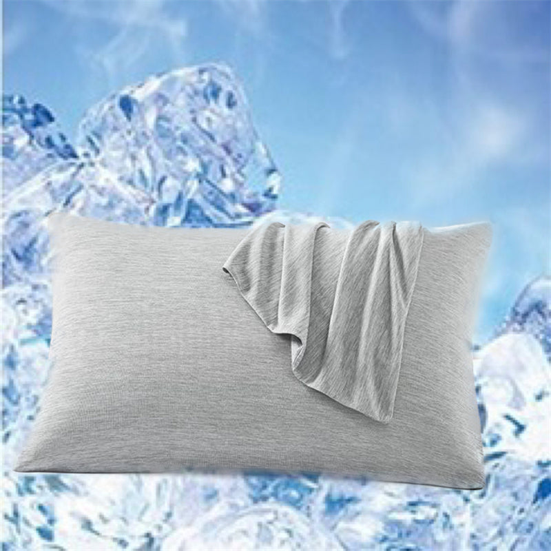 Super Cold Jade Cotton Pillowcase Envelope & Zipper Options