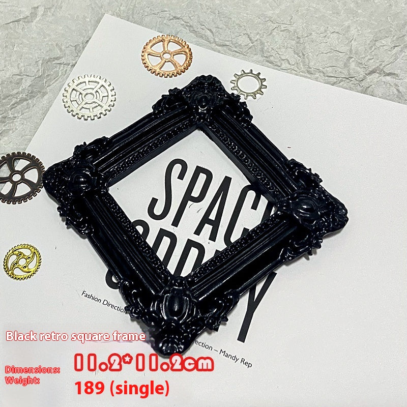 Dark Element Specimen Decorative Picture Frame for Jewelry and Photography Backdrop
