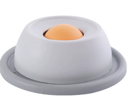 Cat Licking Disc - Yellow Plastic Pet Toy for Cats, 1 Piece